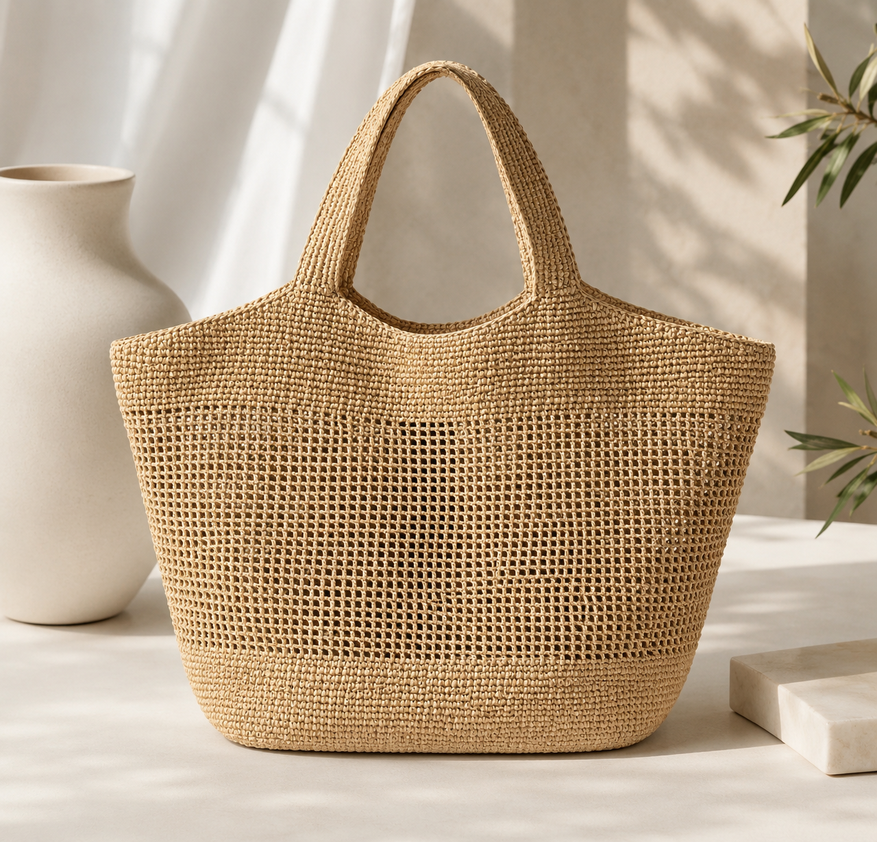ICARE IN RAFFIA